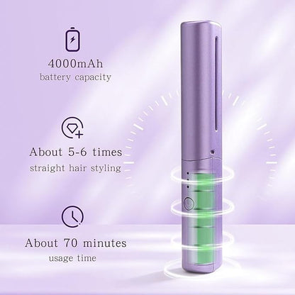 ✨ Rechargeable Mini Hair Straightener ✨