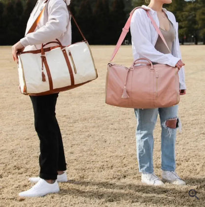 Foldable Leather Bag